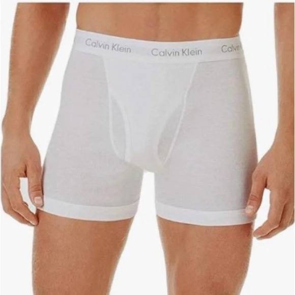 NNT 3 x calvin Klein essential comfortable logo stretch cotton boxer shorts S - Picture 1 of 2